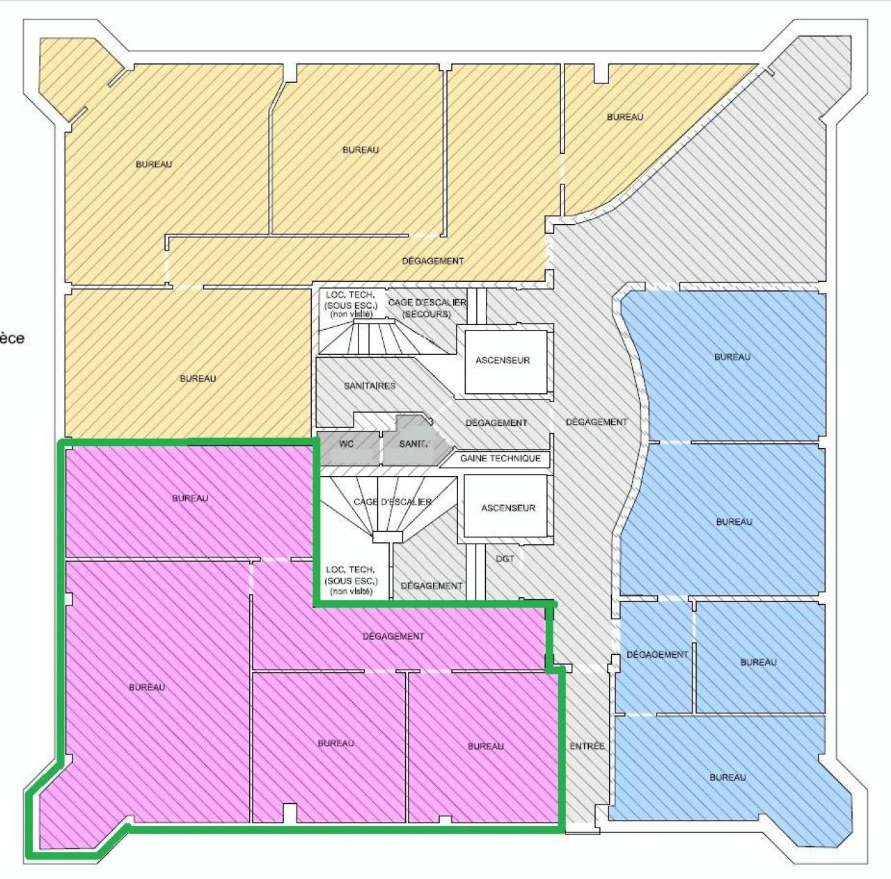Bureau Metz 345m² Location bureau Metz Moselle OLBUR2530432 5